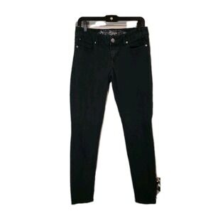 Women's Express Green Skinny High Rise Jeans. Size‎ 4